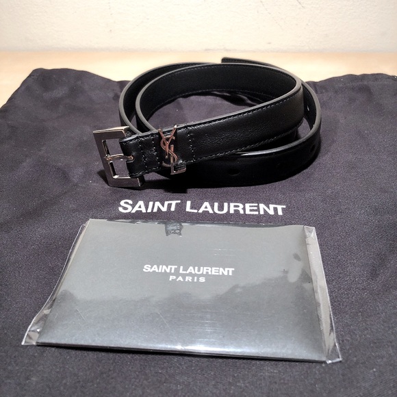 Yves Saint Laurent Accessories - NEW YSL Monogram Belt